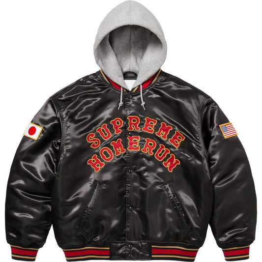 SUPREME  X HOME RUN "NEGRA" (TALLA L)