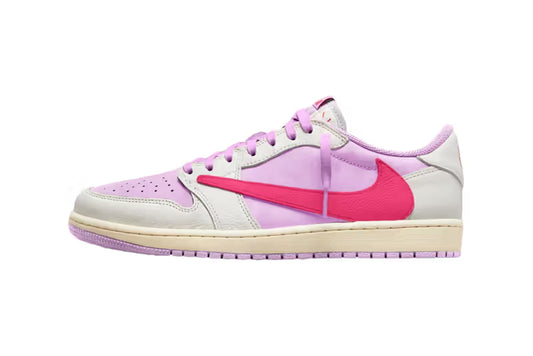 AIR JORDAN 1 LOW X TRAVIS SCOTT SHY PINK (TALLA 9US)